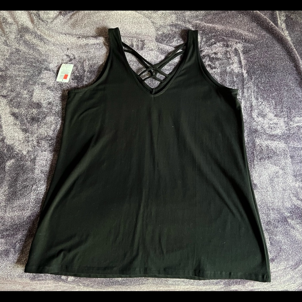 Torrid - Black Strappy Foxy Tank